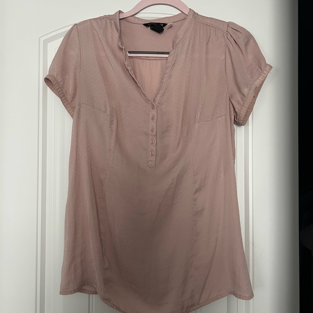 H&M Soft Pink maternity Blouse